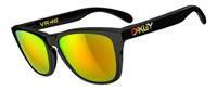 Oakley Frogskins Polished Black / Fire Iridium (24-325)